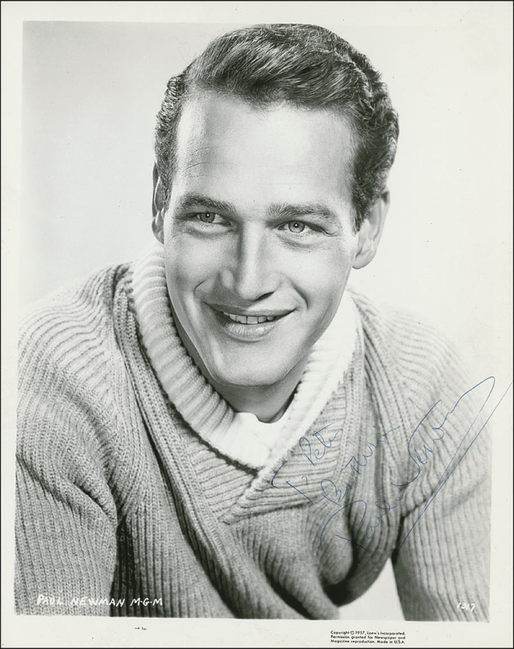 Lot #1109 Paul Newman