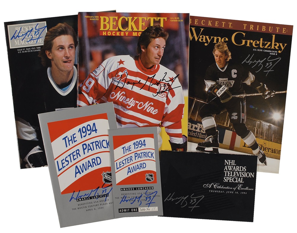 Lot #1272 Wayne Gretzky