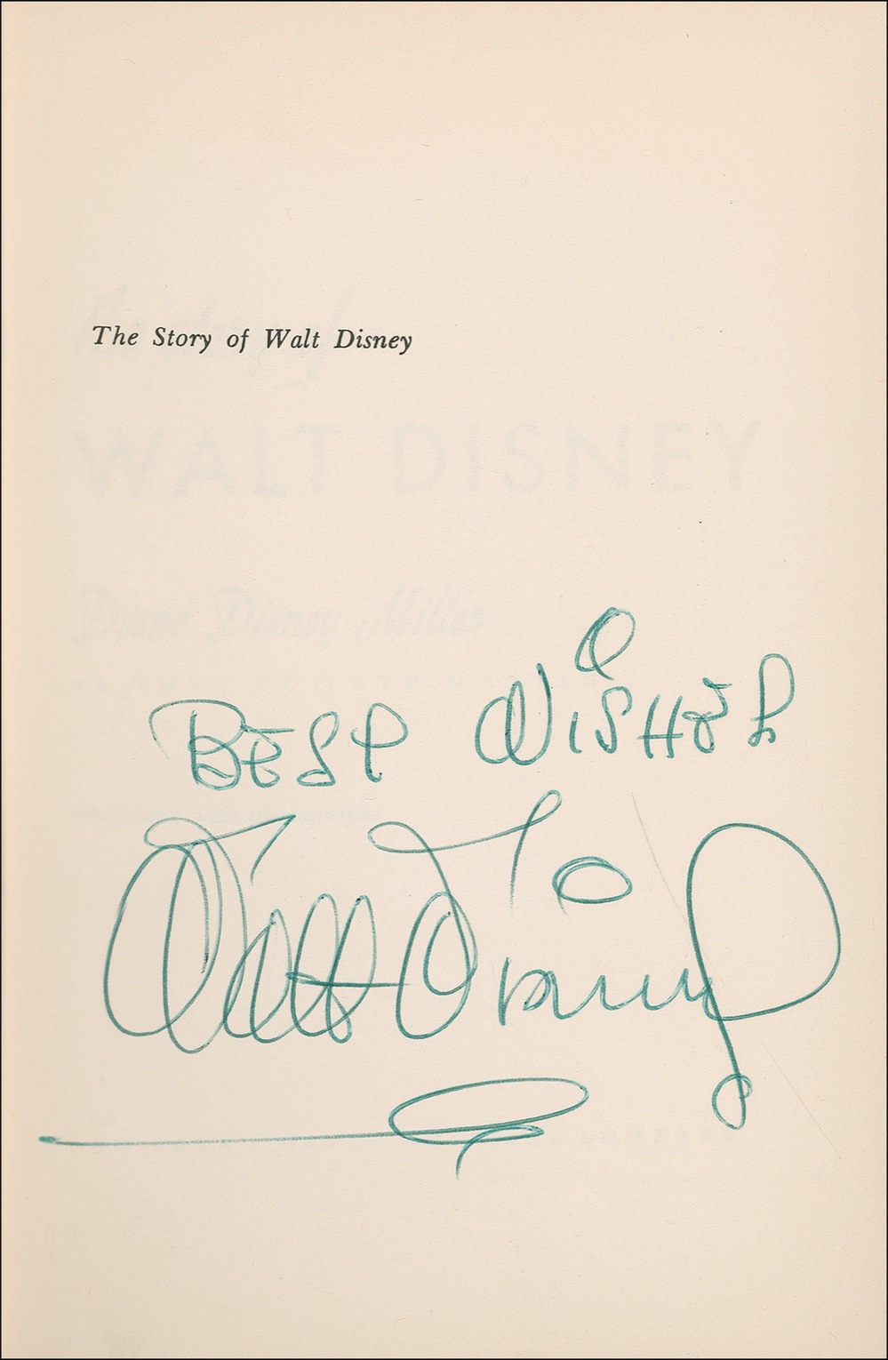 Lot #663 Walt Disney