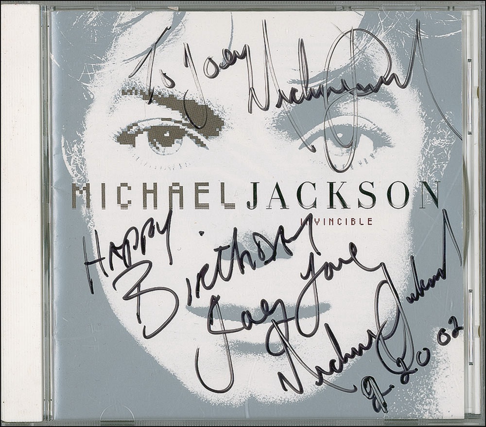Lot #814 Michael Jackson