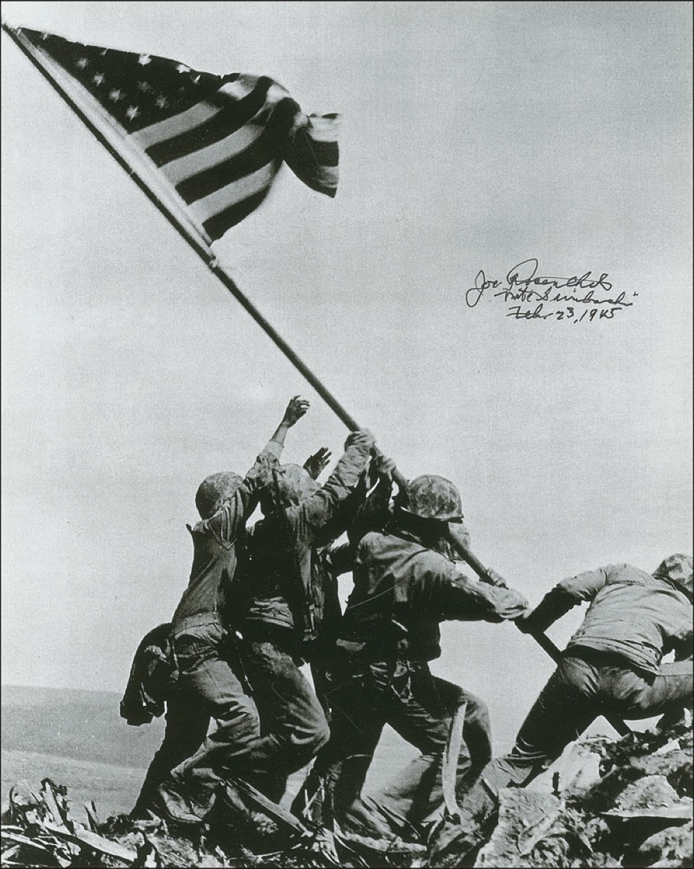 Lot #360 Iwo Jima: Joe Rosenthal