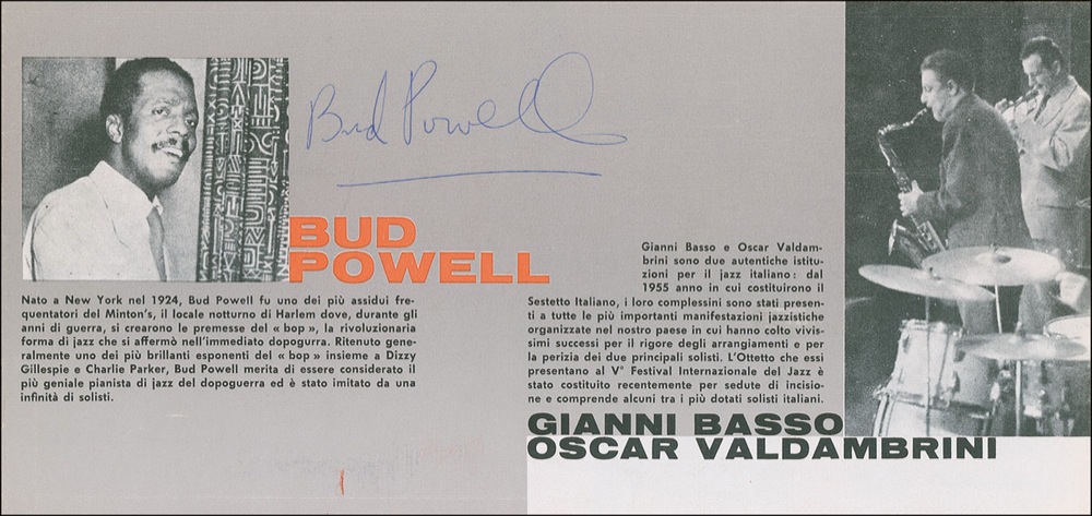 Lot #846 Bud Powell