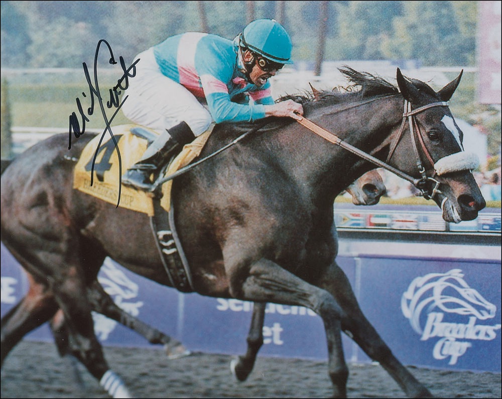 Lot #1290 Horse Racing: Mike Smith