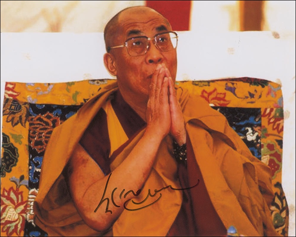 Lot #211 Dalai Lama
