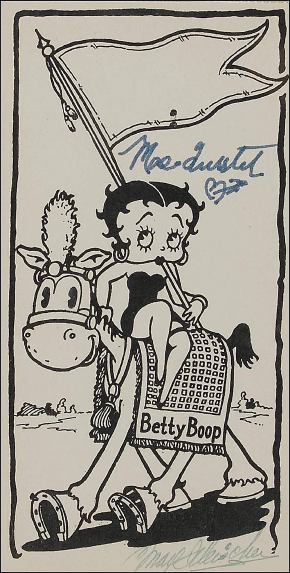 Lot #740 Betty Boop: Fleischer and Questel