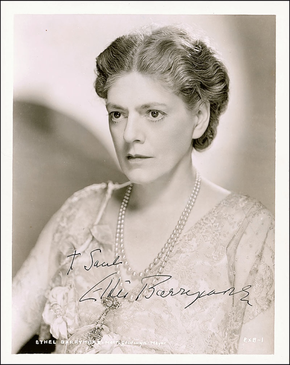 Lot #68 Ethel Barrymore