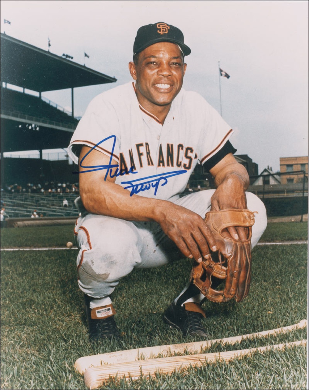Lot #1327 Willie Mays