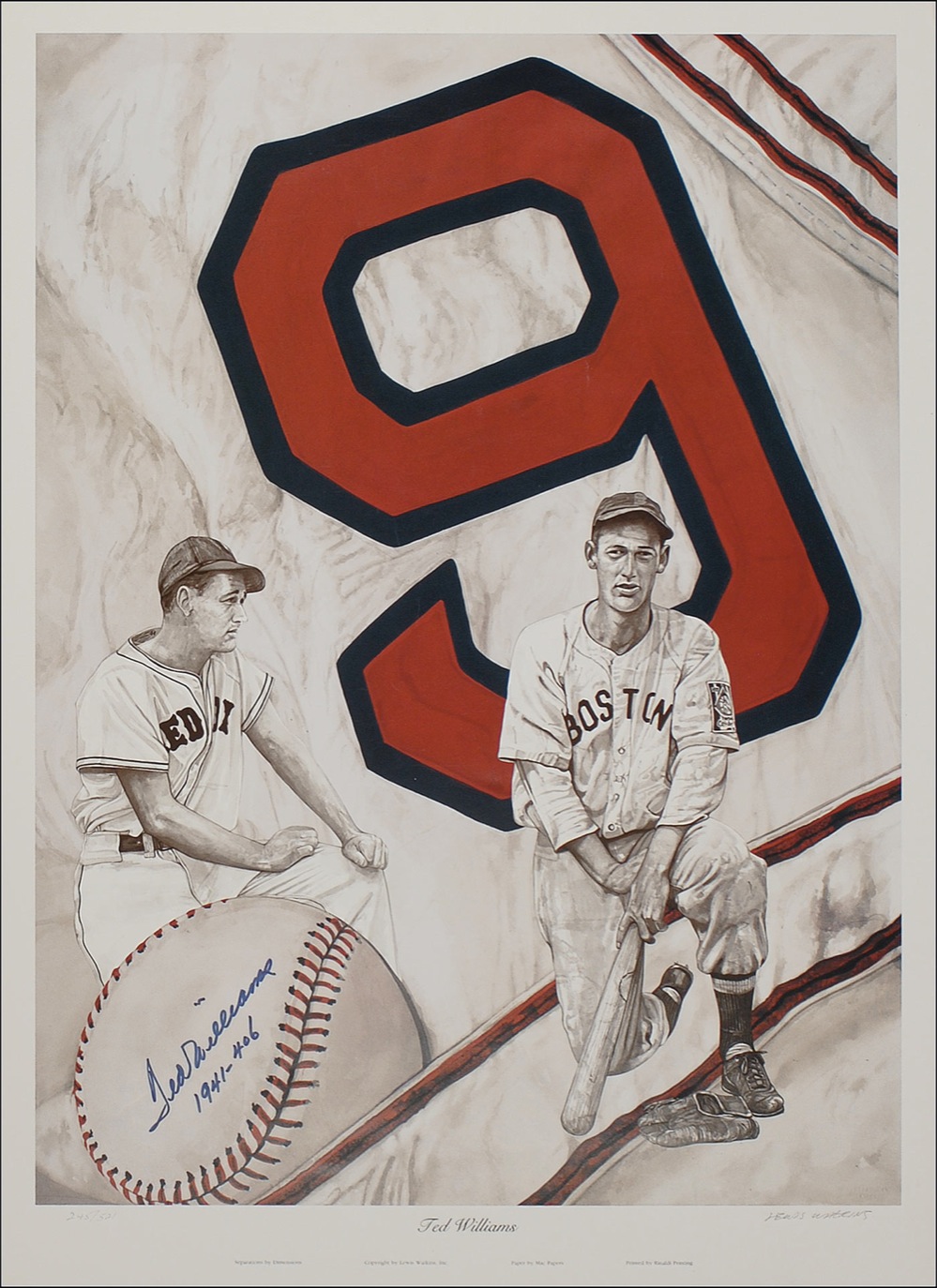 Lot #1419 Ted Williams
