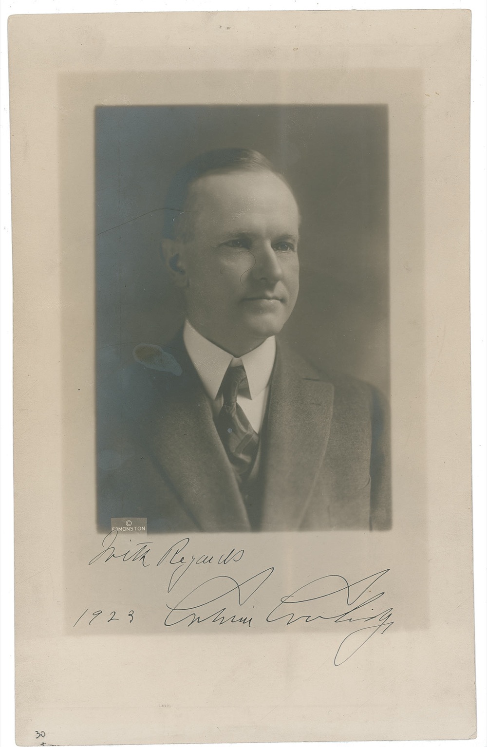 Lot #54 Calvin Coolidge