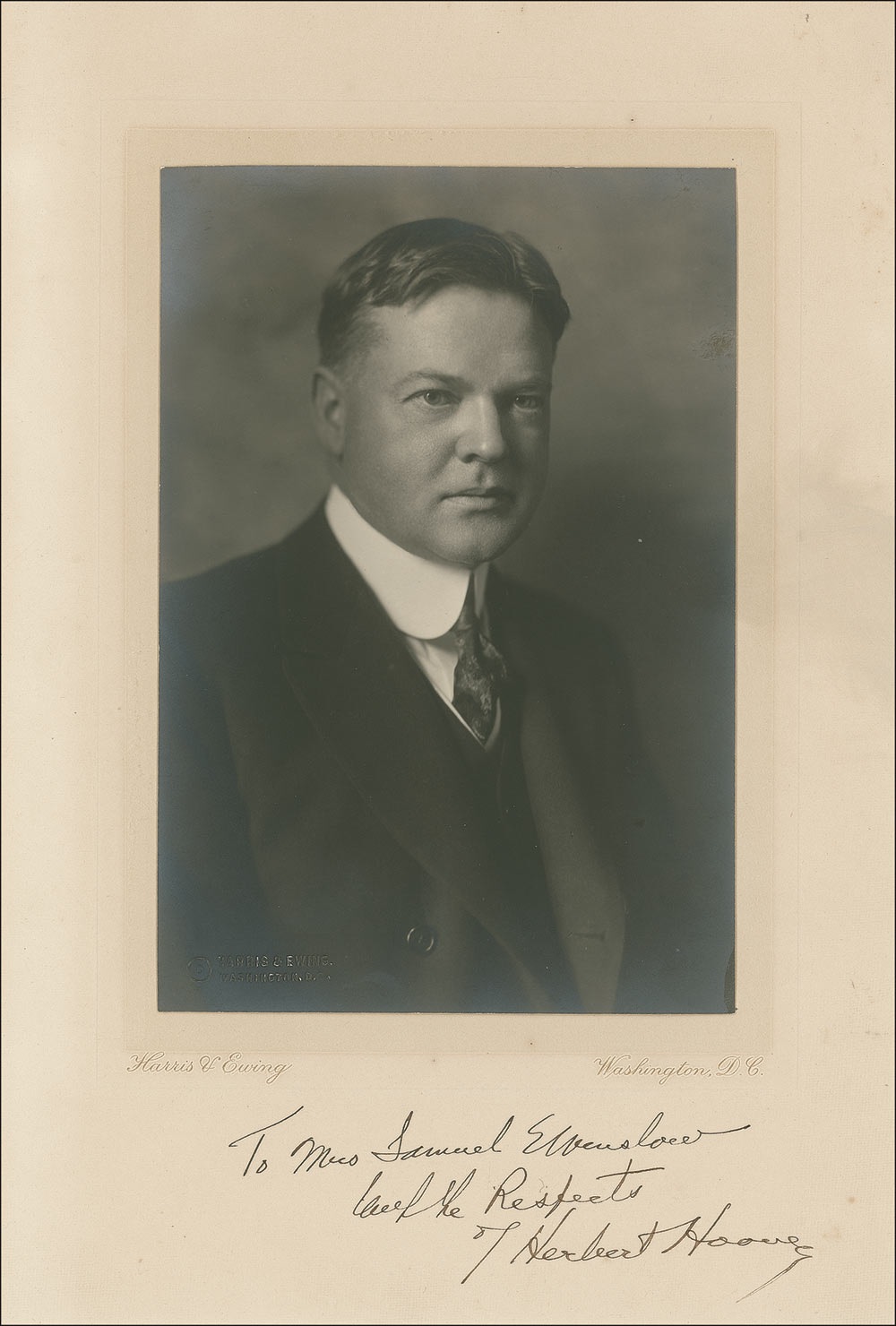 Lot #109 Herbert Hoover