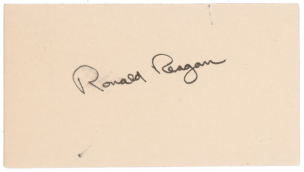 Lot #166 Ronald Reagan