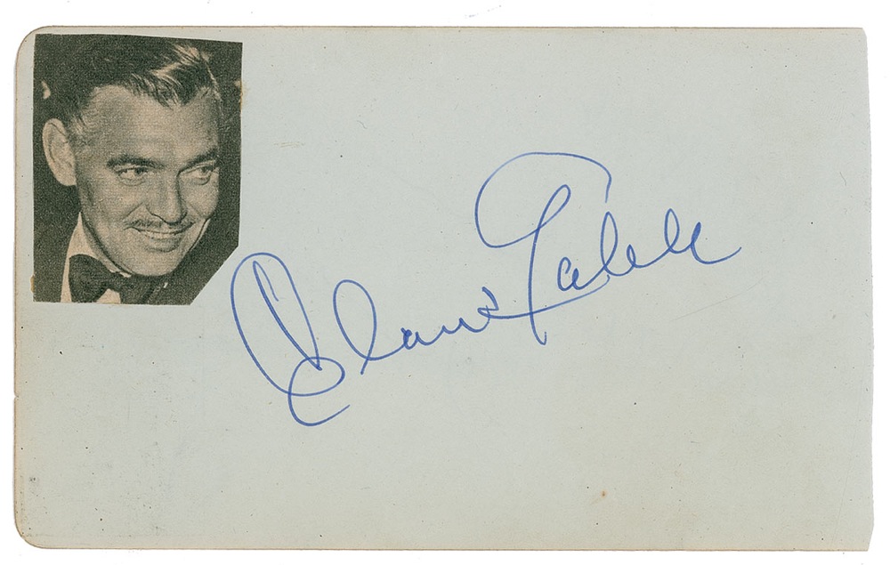 Lot #1009 Gone With the Wind: Clark Gable