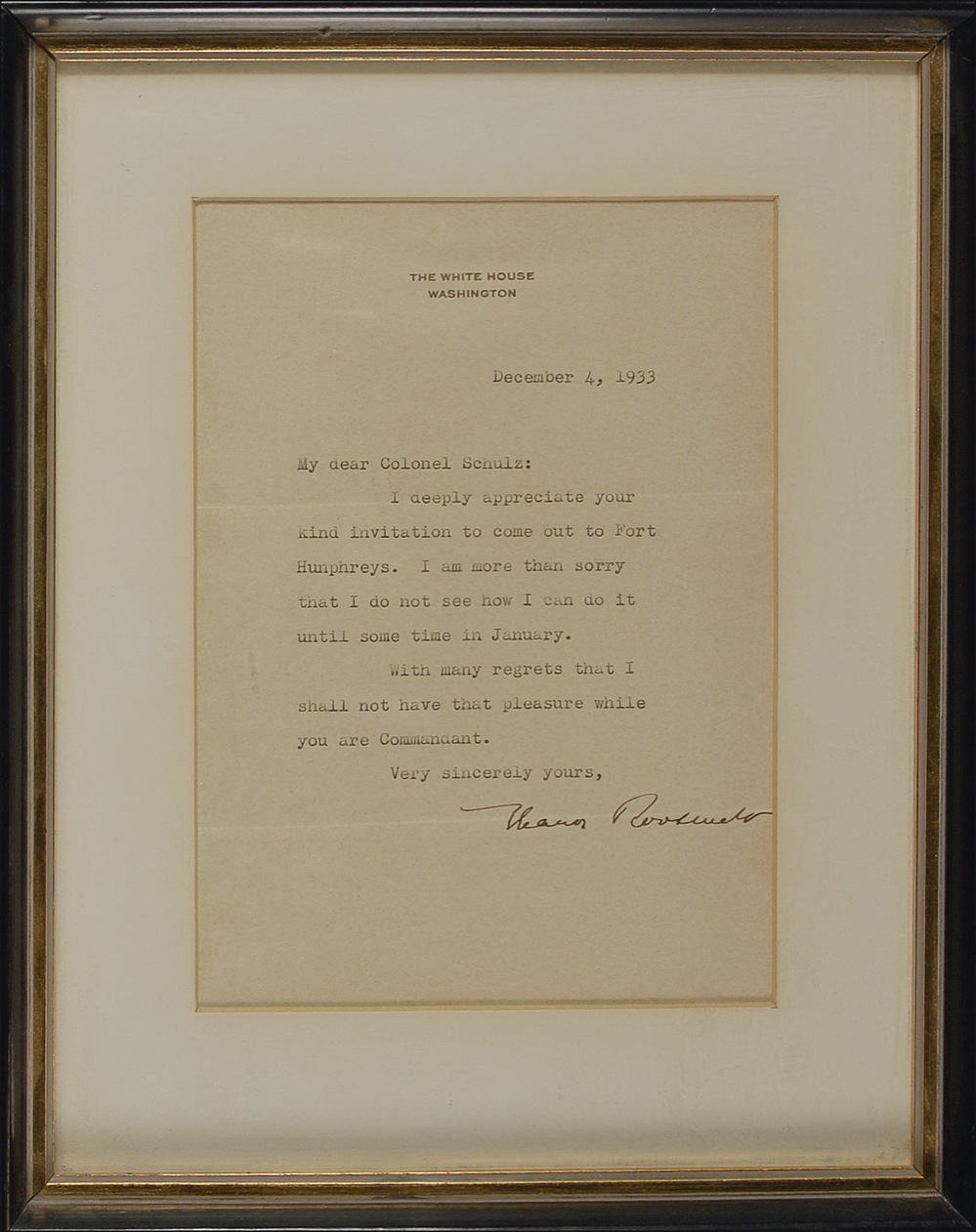 Lot #176 Eleanor Roosevelt