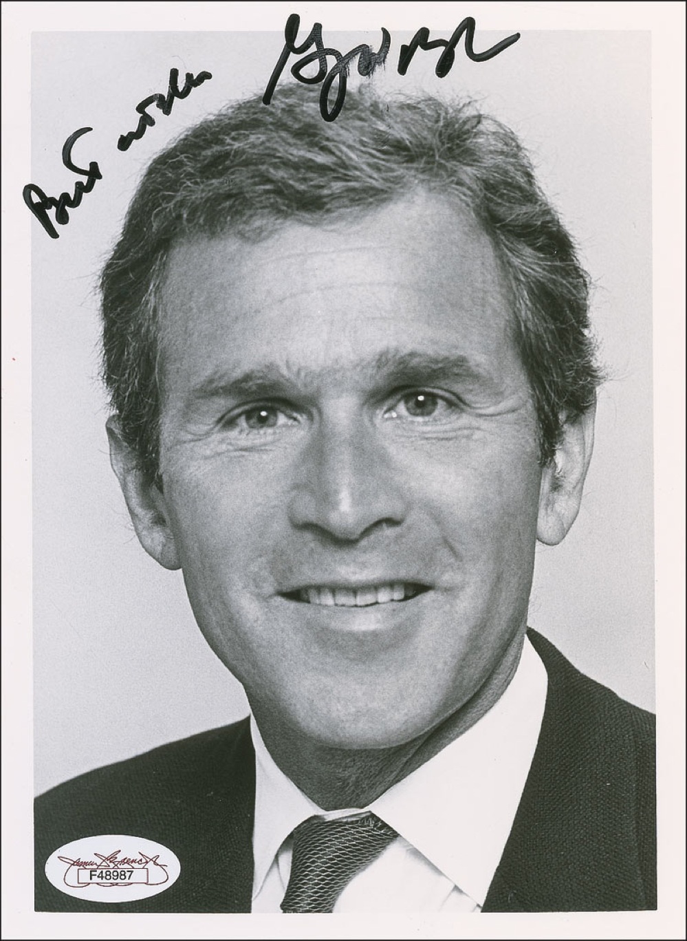 Lot #32 George W. Bush