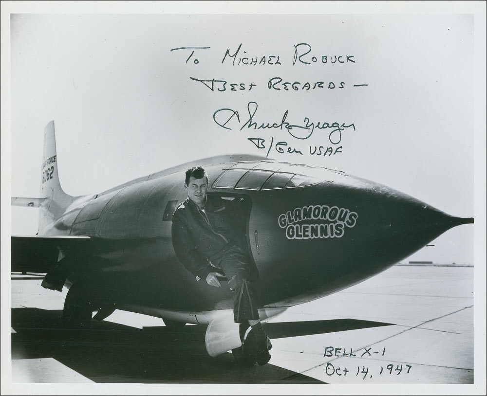 Lot #585 Chuck Yeager