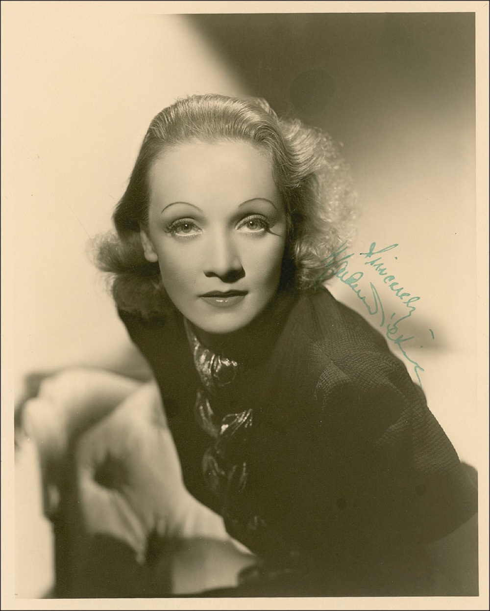 Lot #978 Marlene Dietrich