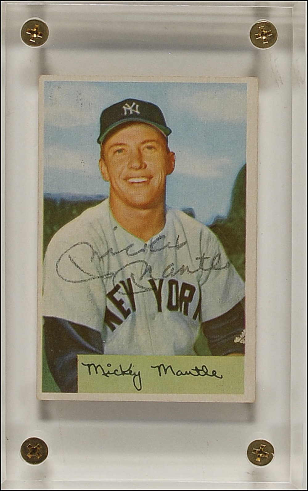 Lot #1317 Mickey Mantle