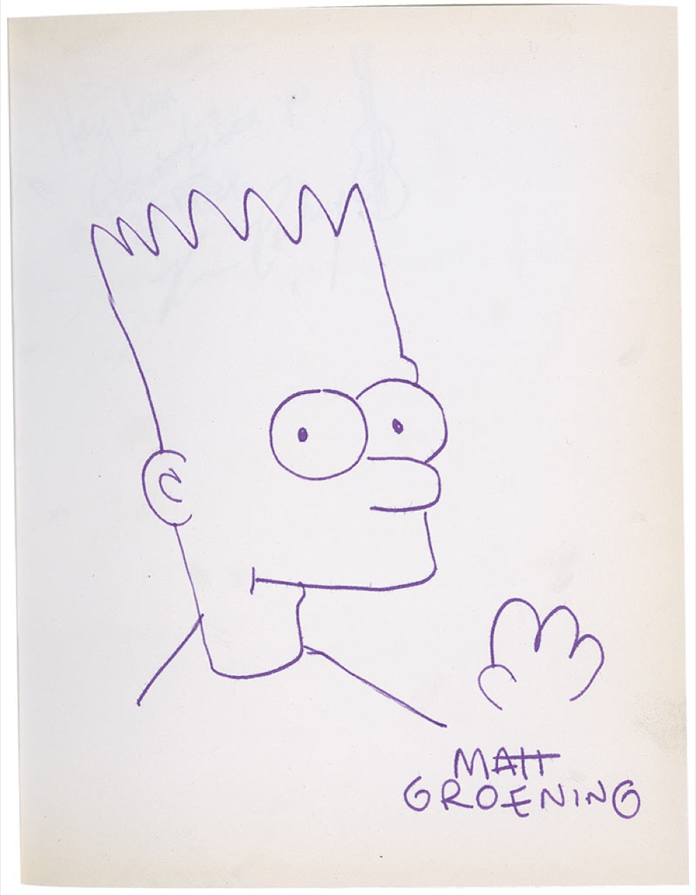 Lot #594 Matt Groening