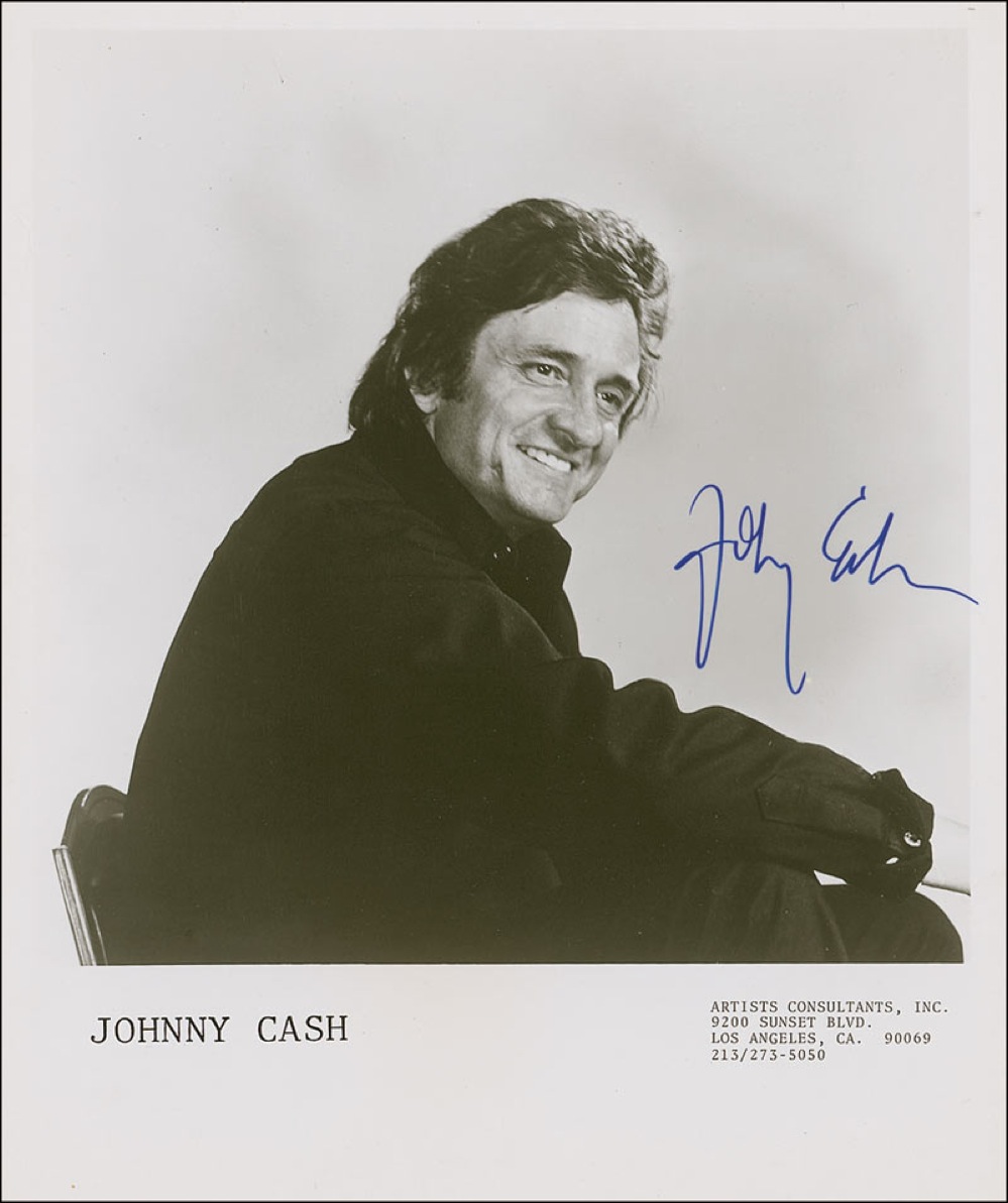 Lot #694 Johnny Cash