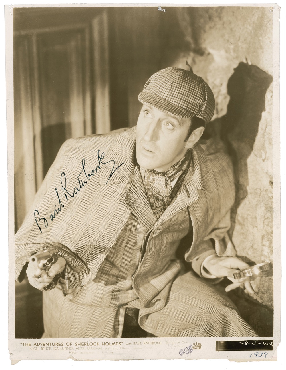 Sherlock Holmes Basil Rathbone RR Auction