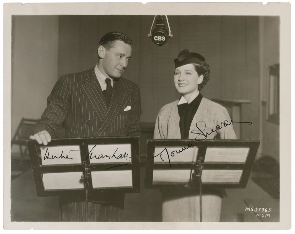 Lot #1048 Herbert Marshall and Norma Shearer