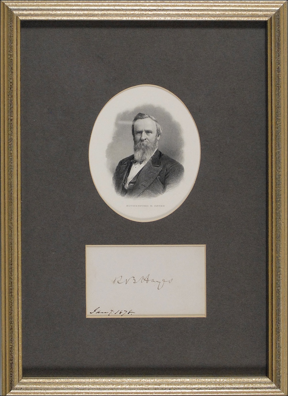 Lot #68 Rutherford B. Hayes