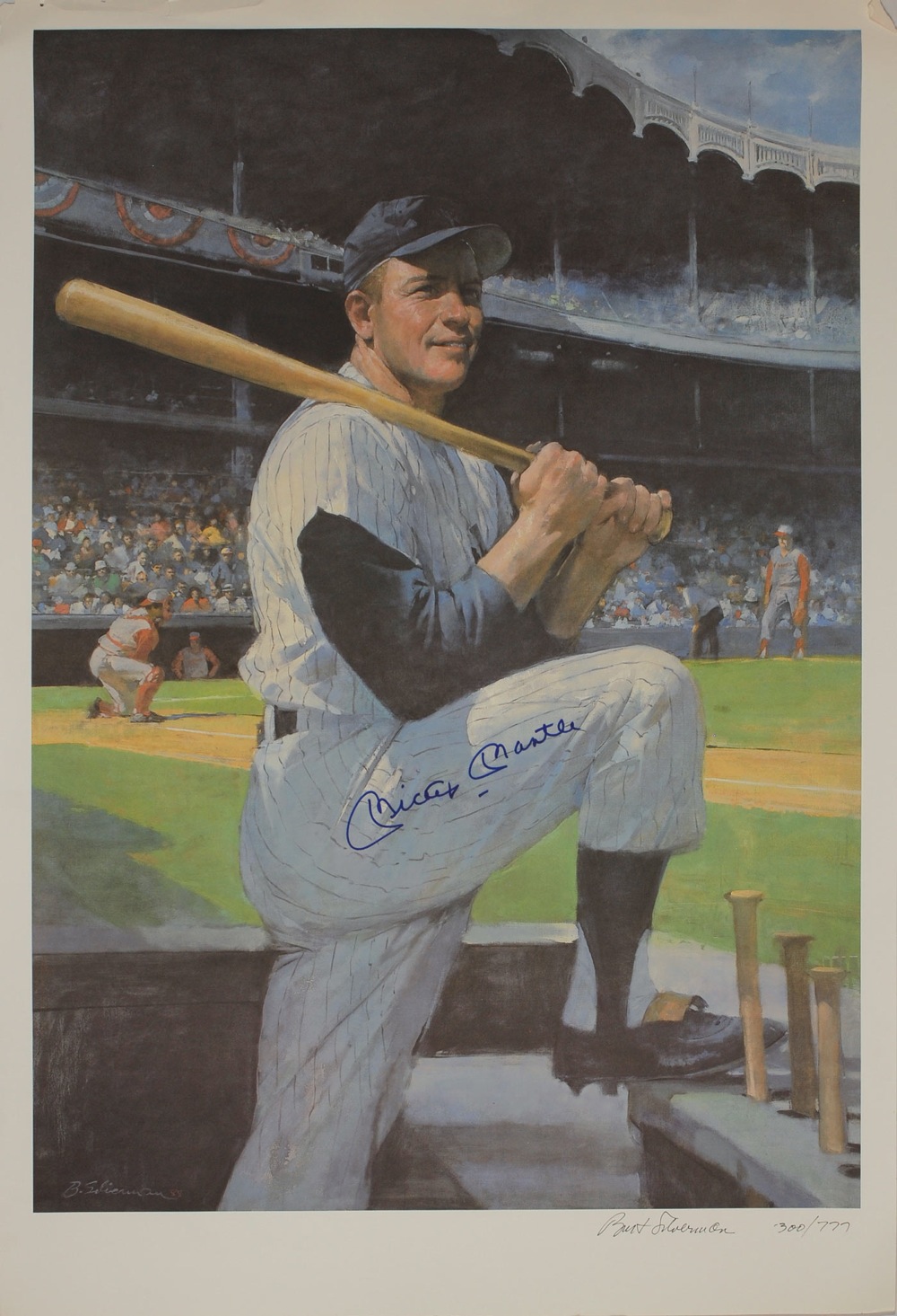 Lot #1514 Mickey Mantle