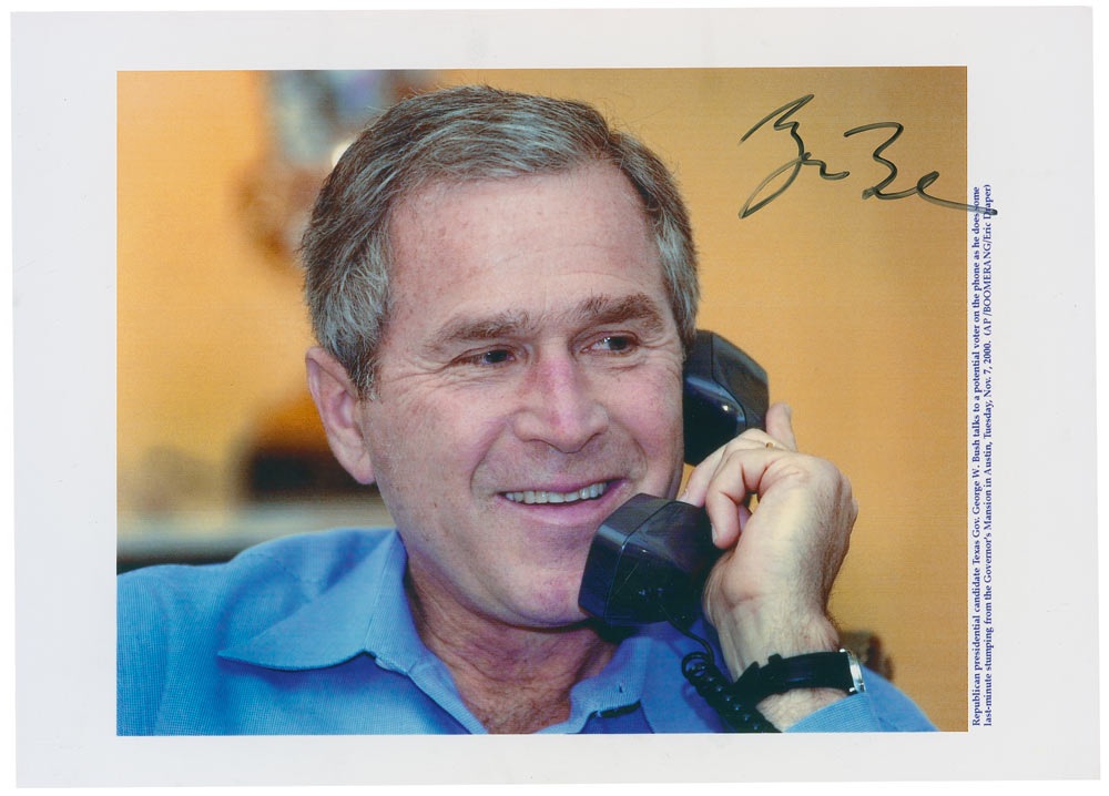 Lot #10 George W. Bush