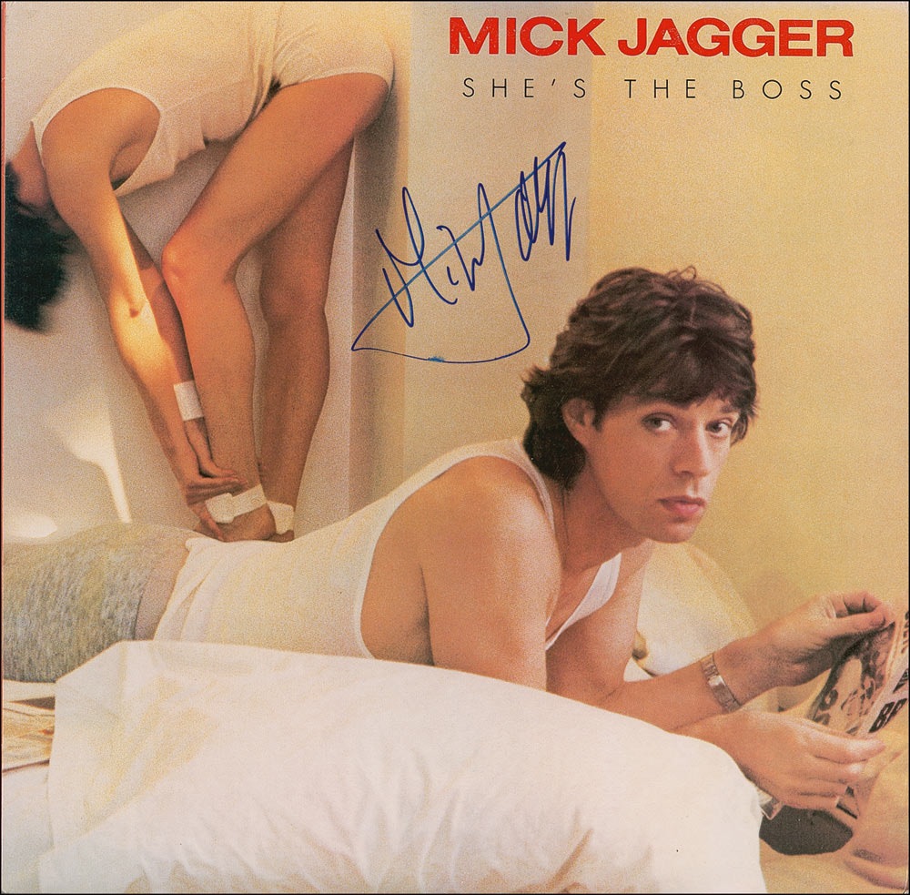 Lot #756 Rolling Stones: Mick Jagger