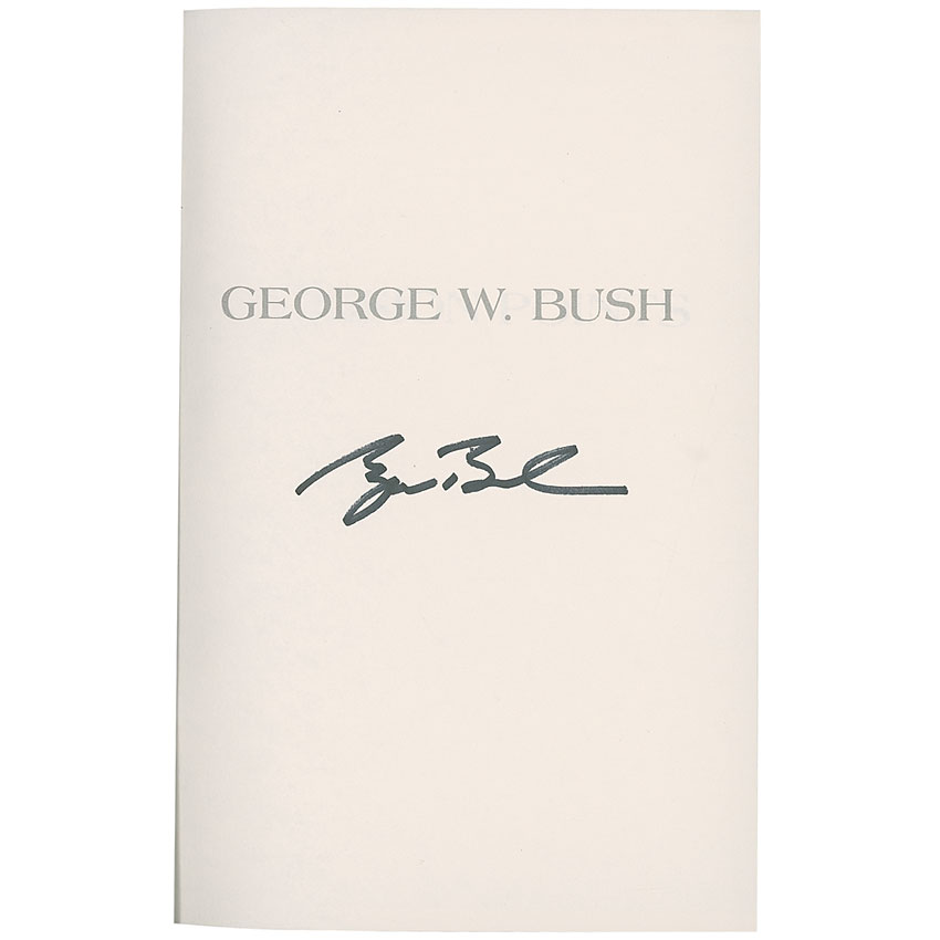 Lot #12 George W. Bush