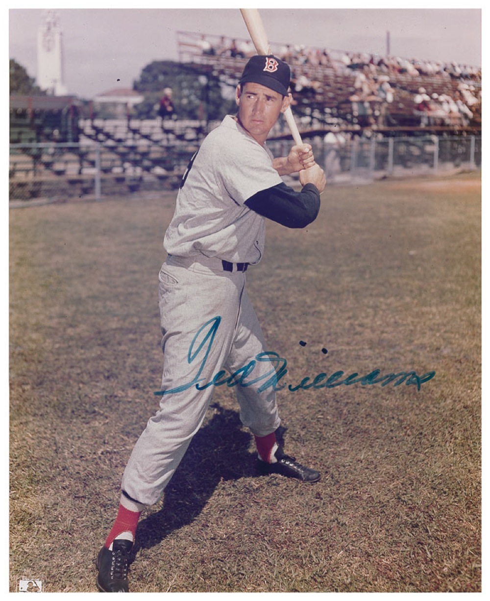 Lot #1584 Ted Williams
