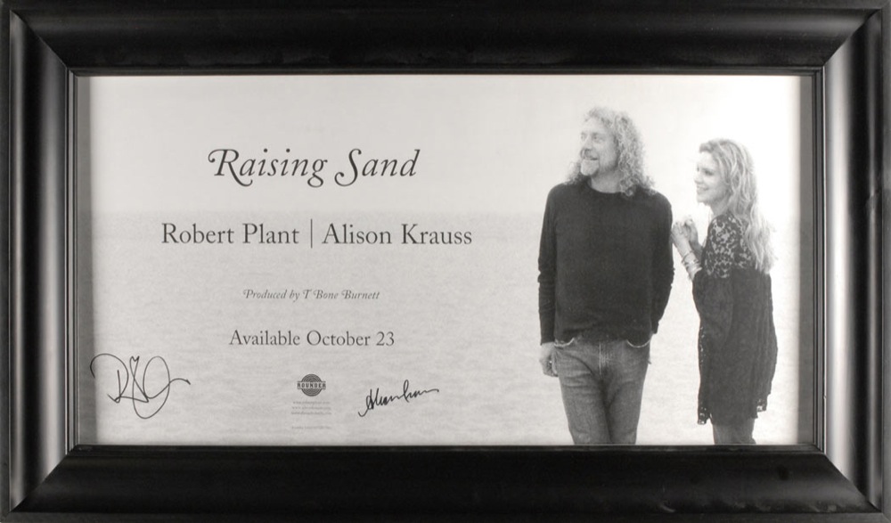 Lot #920 Robert Plant and Alison Krauss