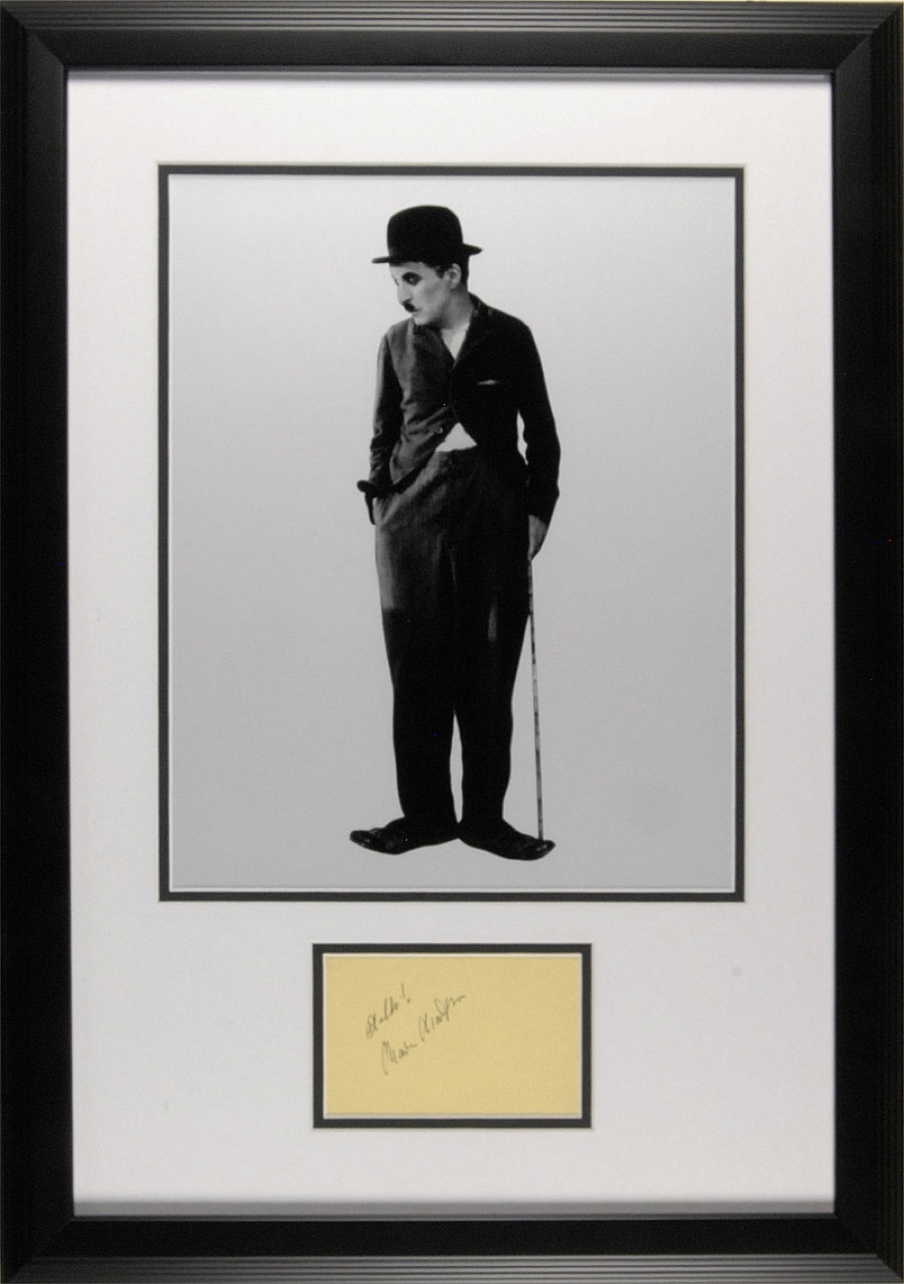 Lot #1036 Charlie Chaplin
