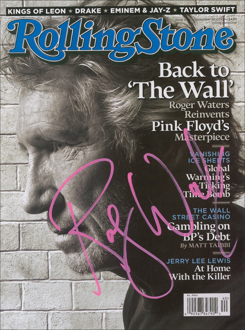 Lot #919 Pink Floyd: Roger Waters