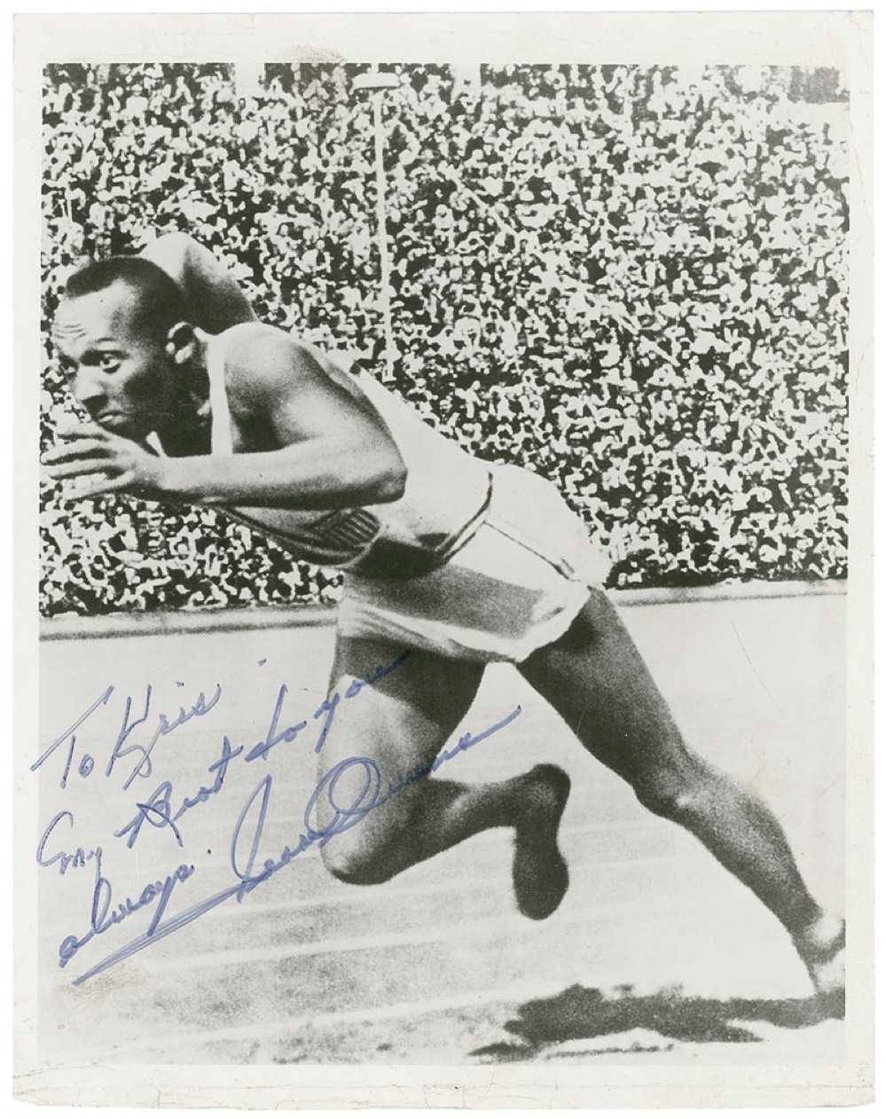 Lot #1473 Jesse Owens