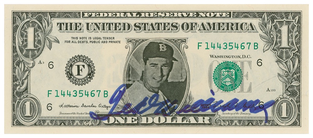 Lot #1549 Ted Williams