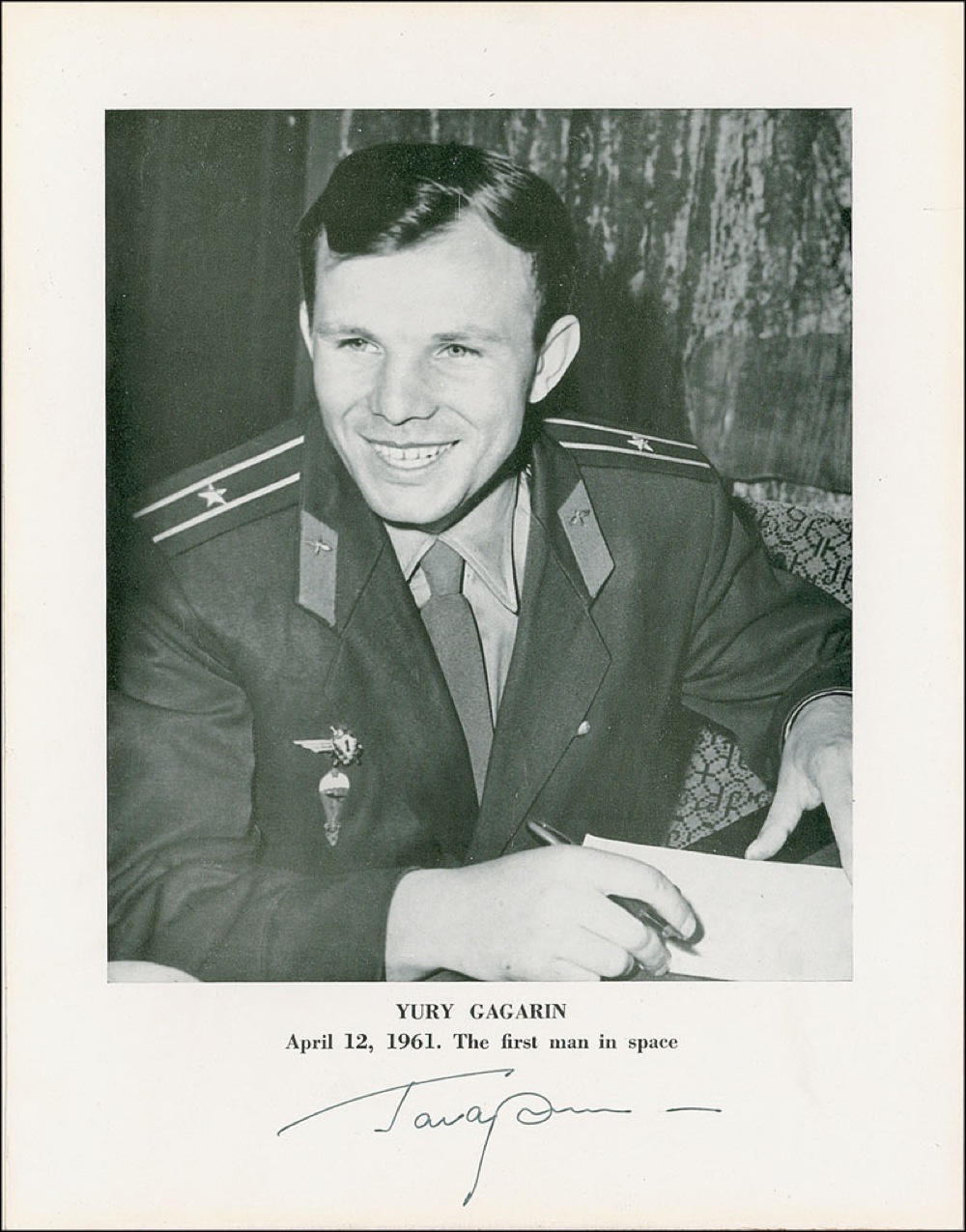 Lot #66 Yuri Gagarin