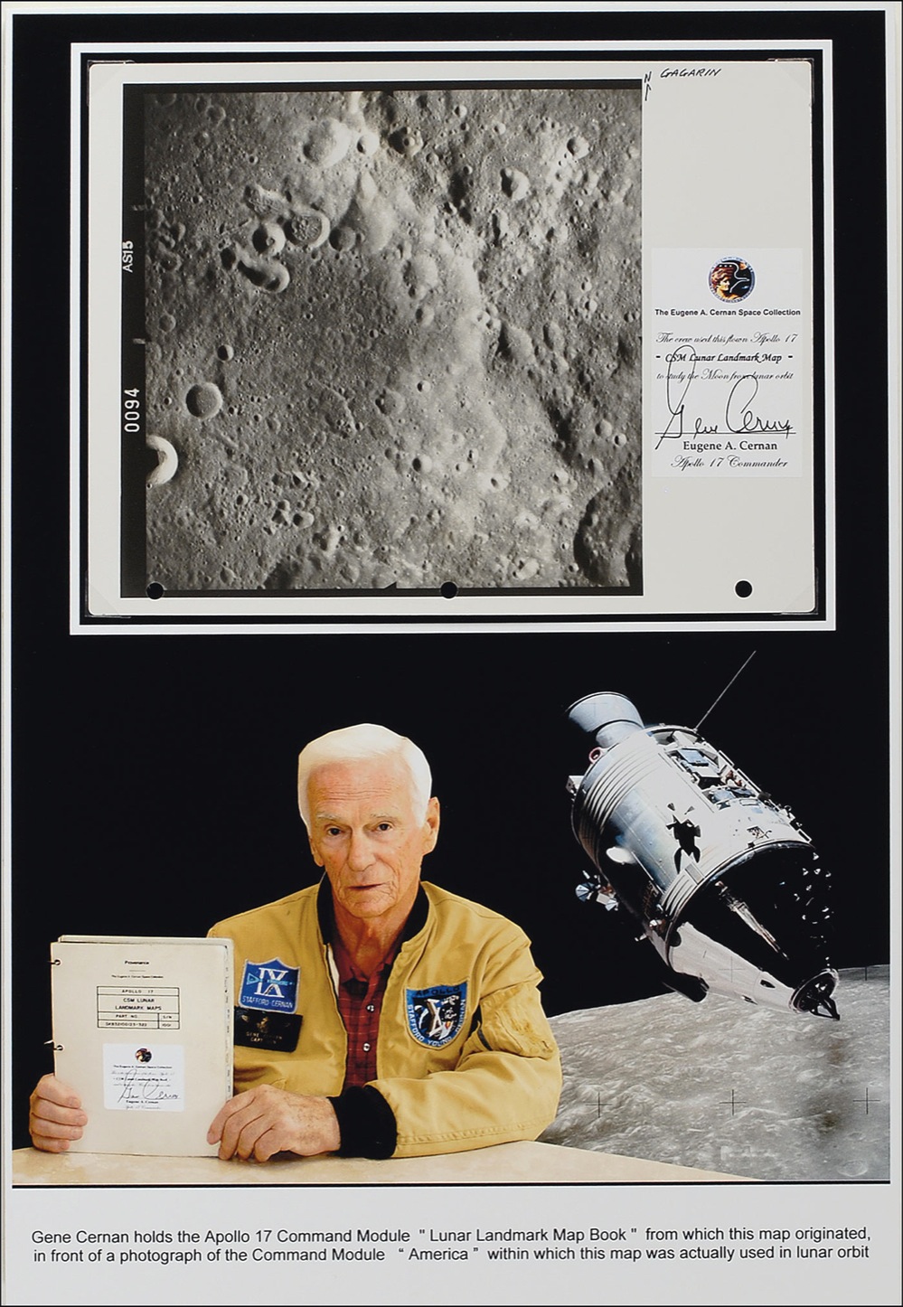 Lot #506 Apollo 17: Gene Cernan