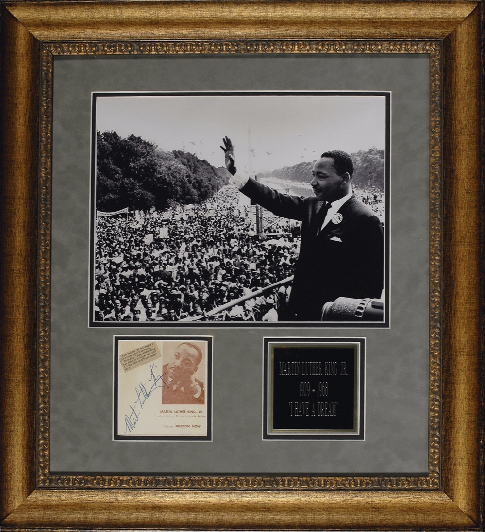 Lot #305 Martin Luther King, Jr
