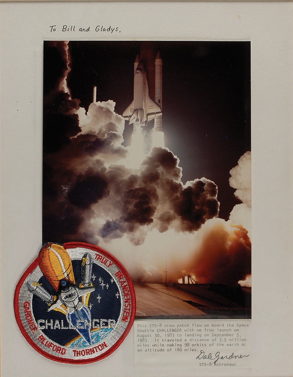 Lot #783 Space Shuttle STS-8