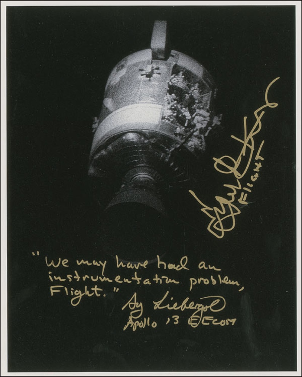 Lot #536 Apollo 13: Kranz and Liebergot
