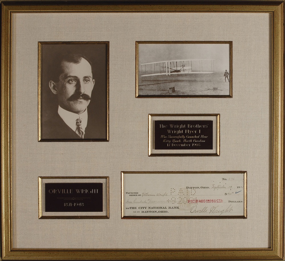 Lot #635 Orville Wright