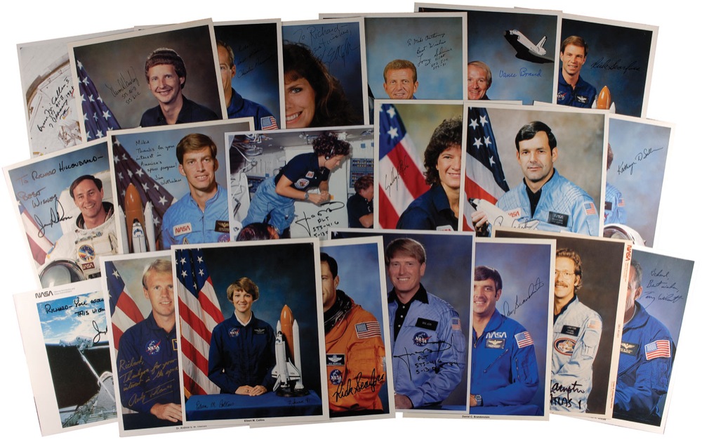 Lot #749 Space Shuttle Astronauts