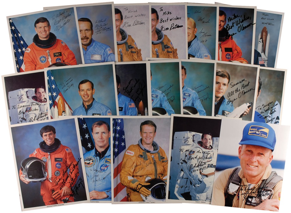 Lot #750 Space Shuttle Astronauts