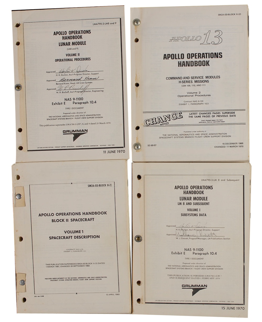Lot #285 Apollo Operation Handbook