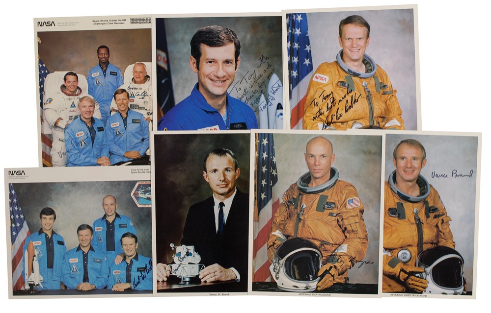 Lot #751 Space Shuttle Astronauts