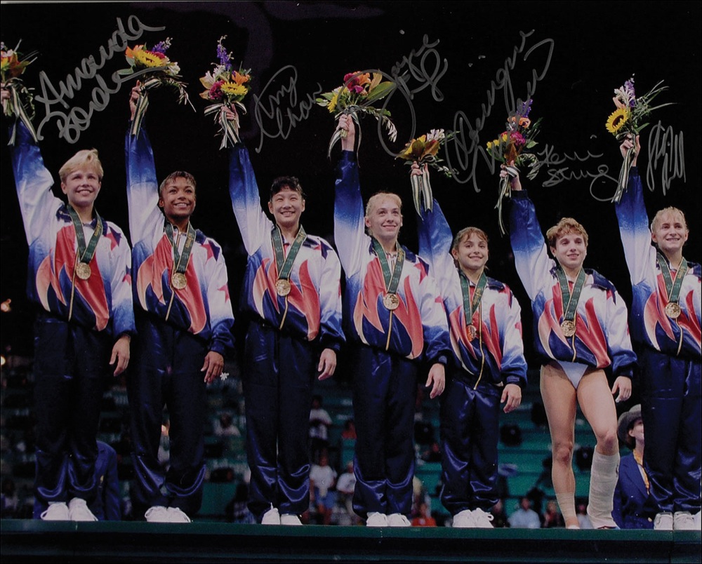 Lot #1619 US Olympic Gymnastics Team