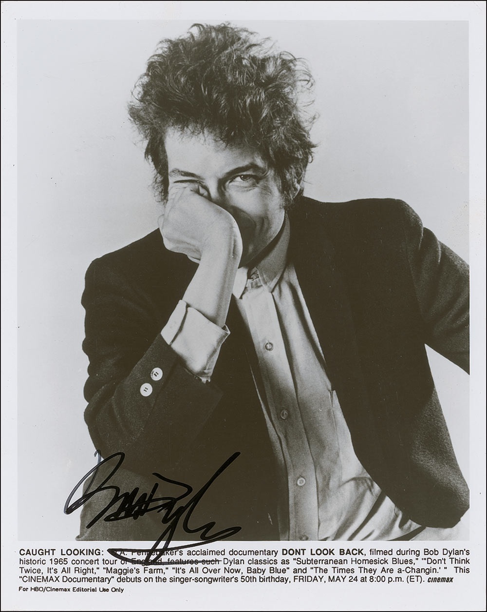 Lot #803 Bob Dylan