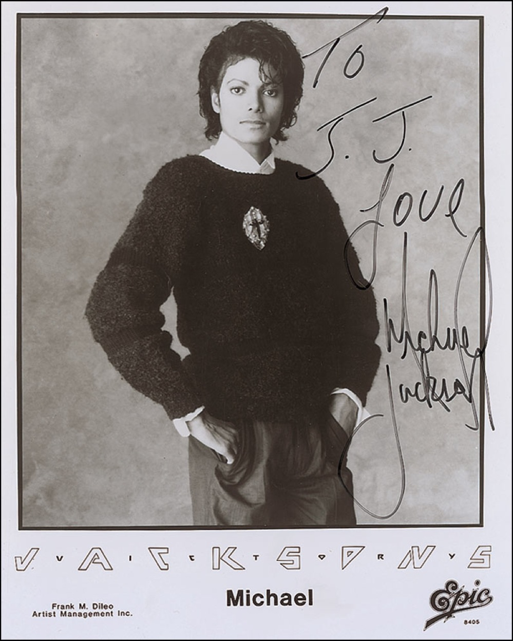Lot #850 Michael Jackson