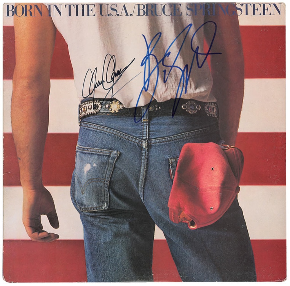 Lot #949 Bruce Springsteen and Clarence Clemons